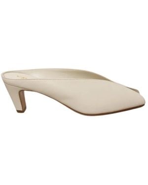 Bianca Di Heeled Mules - Neutro