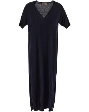Gentry Portofino Midi Dresses - Bleu