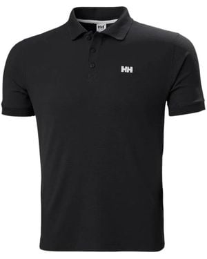 Helly Hansen Polo Shirts - Black