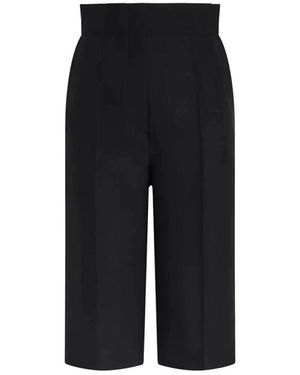 KHAITE Long Shorts - Noir
