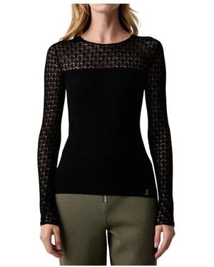 Patrizia Pepe Round-Neck Knitwear - Noir
