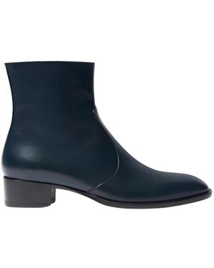 SCAROSSO Warren Chelsea Boots - Blue