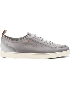 Santoni Trainers - White