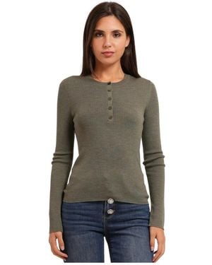 BOSS Long Sleeve T-Shirts - Grey