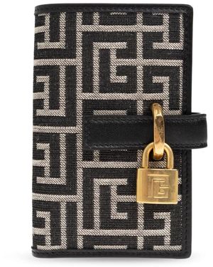 Balmain Wallets & Cardholders - Negro