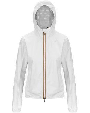 K-Way Rain Jackets - White