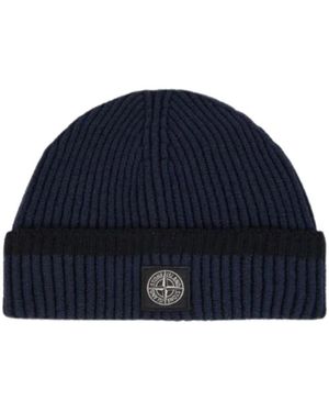 Stone Island Beanies - Blue