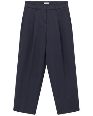 Seductive Wide Trousers - Bleu
