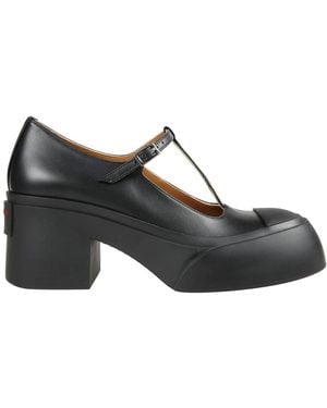 Marni Court Shoes - Black