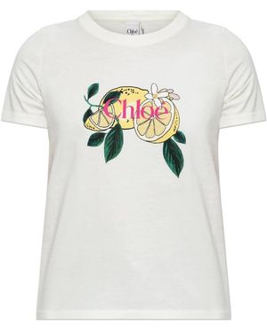 Chloé Tops ,Wit ,T-Shirts