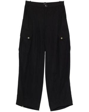 Pinko Wide Trousers - Negro