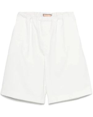 Plan C Casual Shorts - Blanc