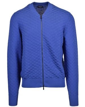 Drumohr Bomber Jackets - Blue