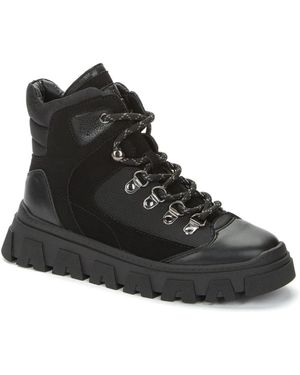 KEDDO Lace-Up Boots - Black
