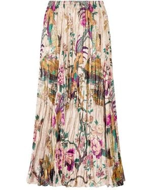 Roberto Cavalli Midi Skirts - Multicolor