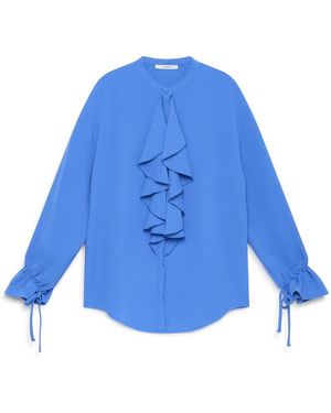 Maliparmi Blouses - Blue