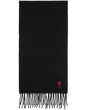 Ami Paris Winter Scarves - Nero