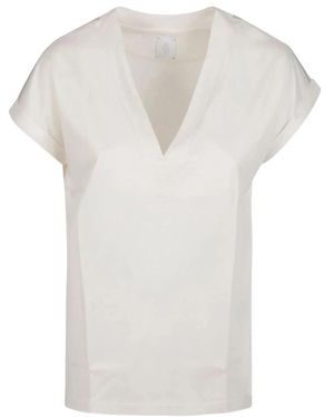 Eleventy Tops ,T.Shirt - Wit