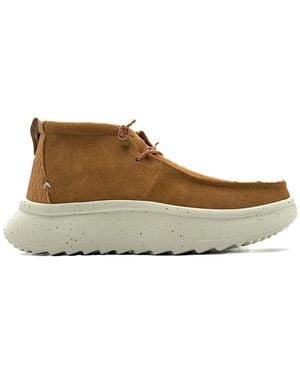 HEYDUDE Lace-Up Boots - Brown