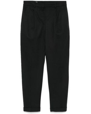 Incotex Cropped Trousers - Black
