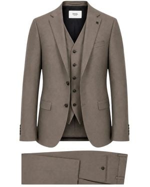 DIGEL Single Breasted Suits - Gris