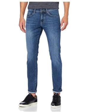 Camel Active Blaue Straight Leg Jeans Für Herren