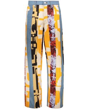 Dries Van Noten 5-Pocket Jeans - Orange
