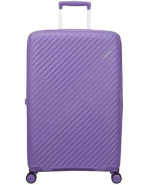 American Tourister Large Suitcases - Purple
