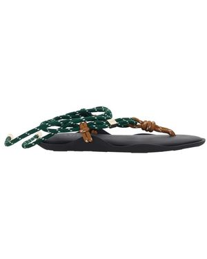 FLOWZE Flat Sandals - Verde