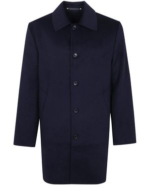 Paul Smith Langer Mantel - Blau