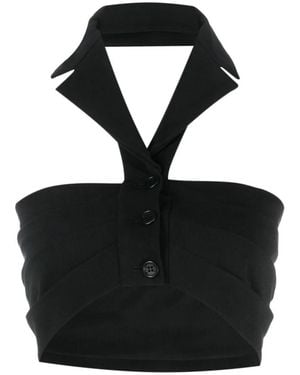 Philosophy Di Lorenzo Serafini Sleeveless Tops - Black