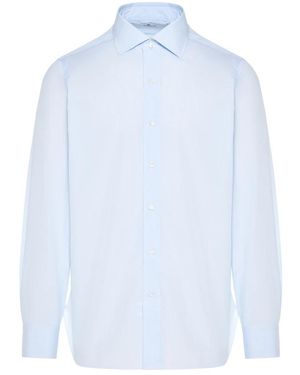 Finamore 1925 Formal Shirts - Blue
