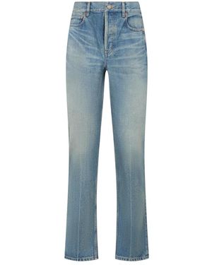 Saint Laurent Boot-Cut Jeans - Azul