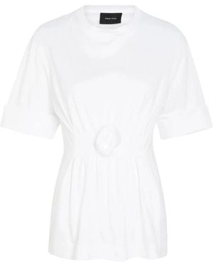 Simone Rocha T-Shirts - Bianco