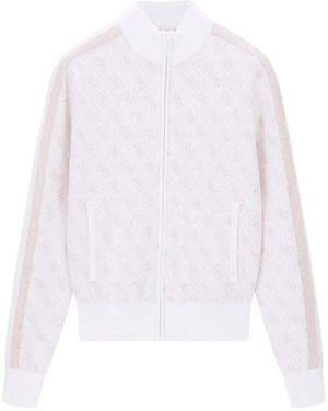 Guess Printed Logo Sweater - Wit