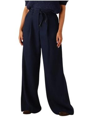 Aaiko Wide Trousers - Blauw