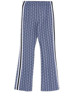 Lacoste Wide Broeken - Blauw