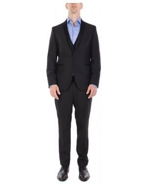KARL LAGERFELD Single Breasted Suits - Black