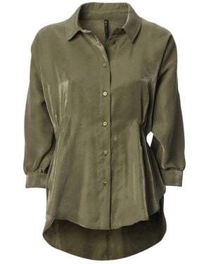 Manila Grace Shirts - Green
