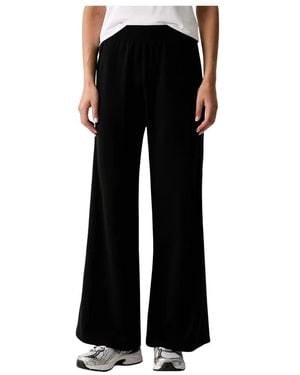 EA7 Wide Trousers - Nero