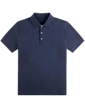 Fay Polo Shirts - Blue