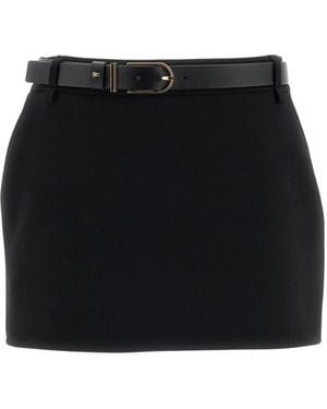 Elisabetta Franchi Short Skirts - Negro