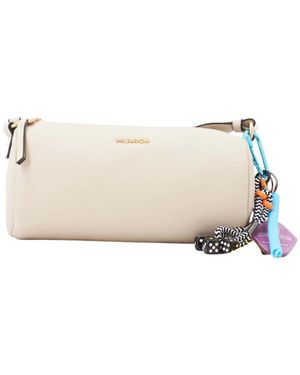 Munich Tassen ,Polyester Charms Crossbody Barrel - Naturel