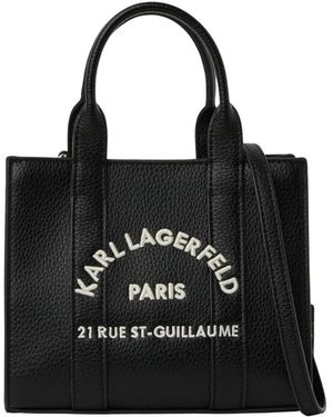 KARL LAGERFELD Handbags - Black