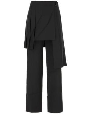 Juun.J Wide Trousers - Black