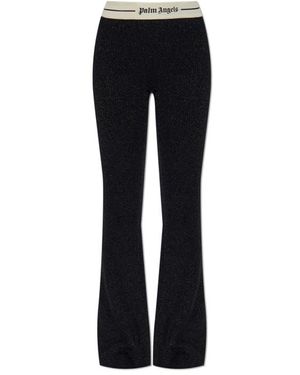 Palm Angels Gestreifte Hose - Schwarz