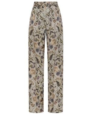 Seventy Broeken ,Veelkleurig ,Rechte Broek - Meerkleurig