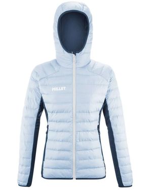 Millet Iceberg Dark Denim Warm Hoodie - Blau