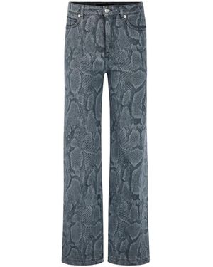 Marc Cain Wide Jeans - Azul