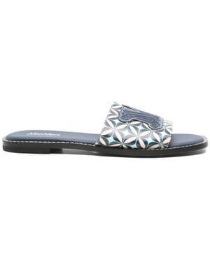 Max Mara Sliders - Blue